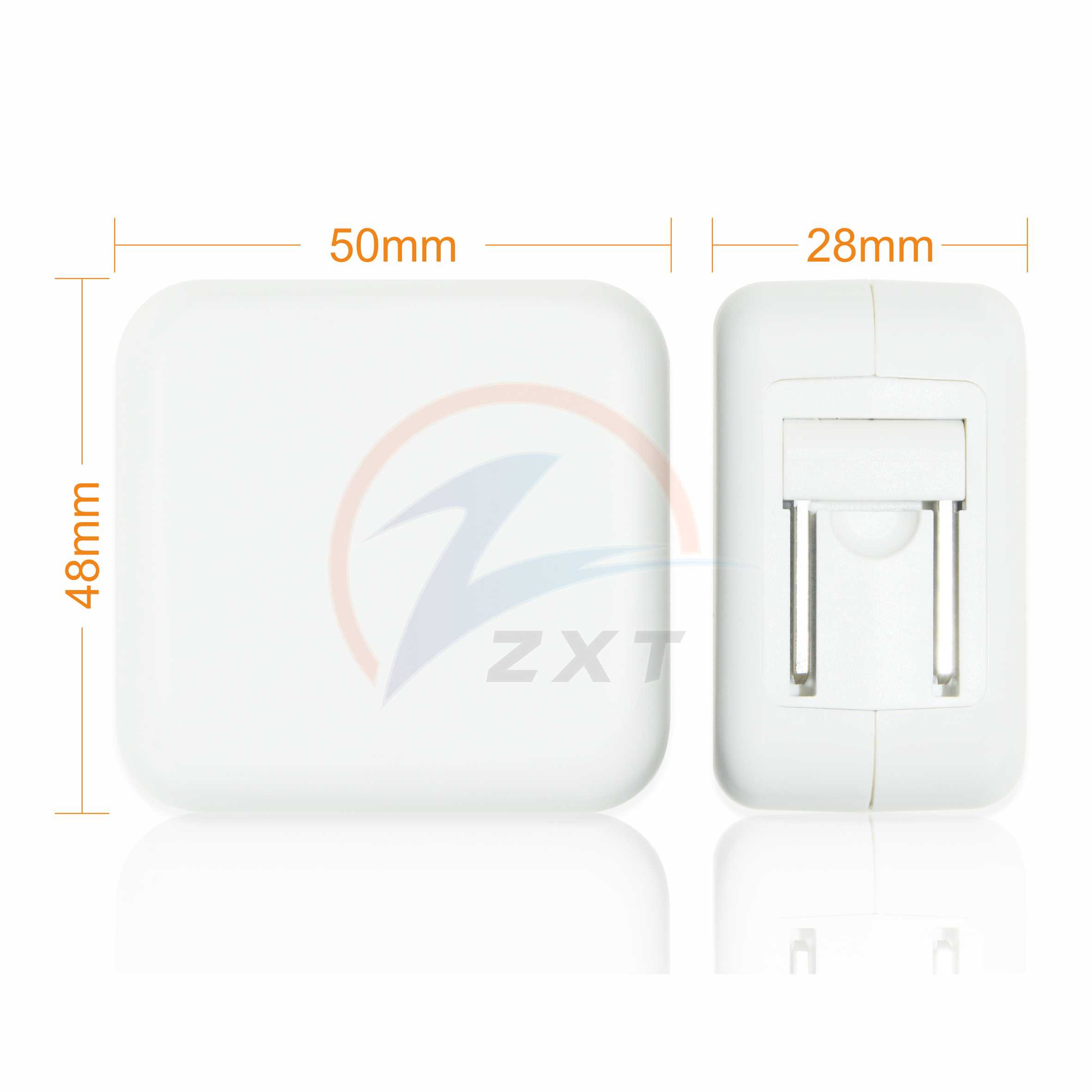 Folding Plug Dual Port Travel Charger