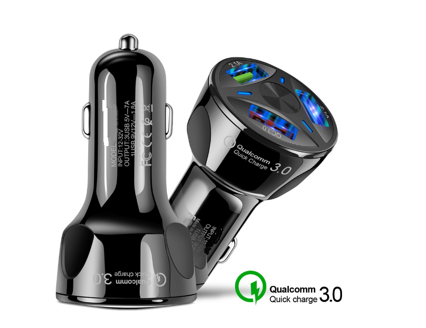 QC3.0 +2.1A 3USB CAR CHARGER