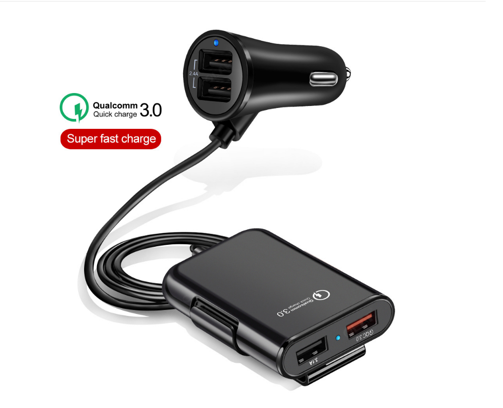 Front/Back Seat fast car charger