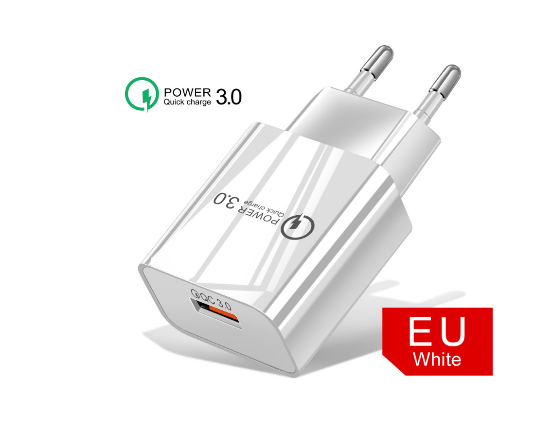QC fast 3.0 usb travel charger