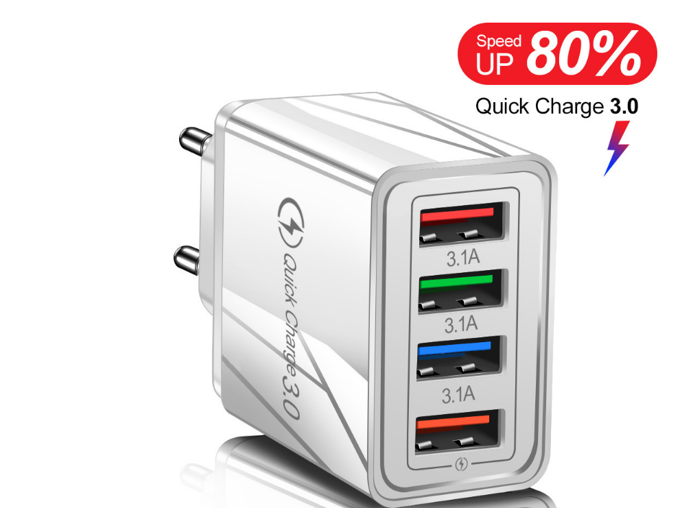 4USB fsst  usb wall home  charger